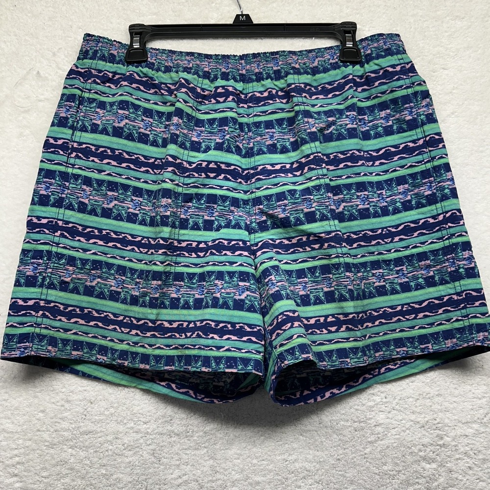 Alpine Design Mens Size S 5" Pull On Nylon Printed Shorts
